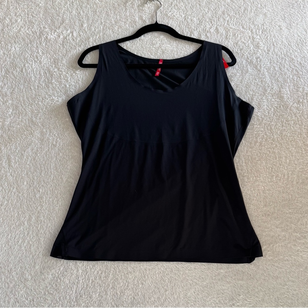 Spanx Tank Top Size 1X Black New